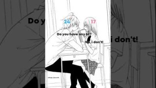 Age gap love story 💞🦋#shorts #cuplelovestory #manga #anime