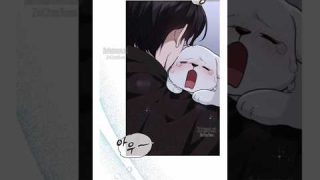 Cute puppy kept crying 😢 😭 #beautyandbeast #manhwa #cuteboy#bl #webtoonrecommendation #manga