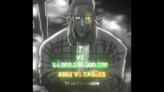 【 King- 1 vs 54 trillions 😈🔥】OnePunchMan「Manga Edit」#edit #opm #manga