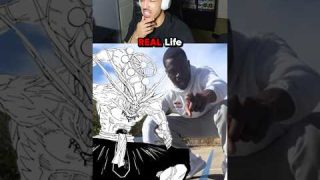 HE’S THE REAL LIFE MAHORAGA 😭 #anime #manga #shorts