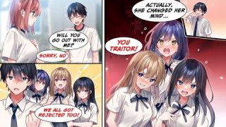 [Manga Dub] I create an alliance with the girls who also got rejected, but after my 20th attempt…