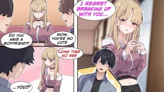 [Manga Dub] I reunite with my ex-girlfriend, who has become a celebrity at a match-making party…