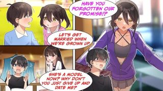 [Manga Dub] My childhood friend became a model – She Found Me With Another Girl & SNAPPED!