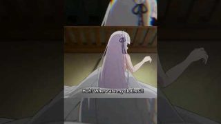 Wild Cliffhanger at the end. #anime #rezero #emilia #regulus #season3